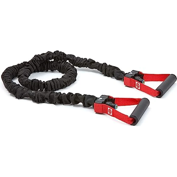 adidas Widerstandsband Power Tube, schwarz-rot, L1 – Bild 1