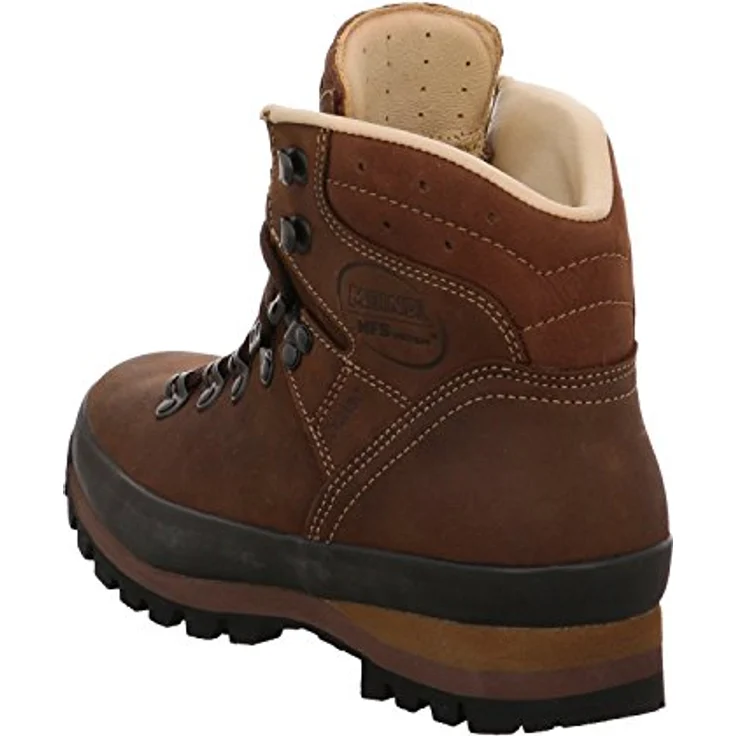 Meindl Borneo Lady 2 MFS, Dunkelbraun Nougat, Damen Trekking Schuhe, wasserabweisend, atmungsaktiv, Vibram-Sohle – Bild 3