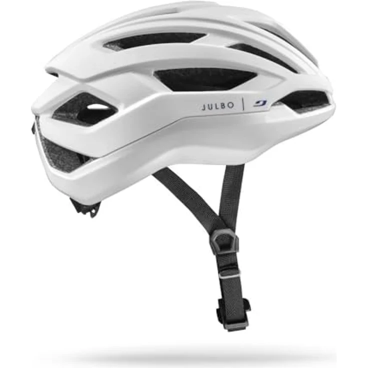 Julbo Fast Lane Fahrradhelm, leichter und sicherer Helm mit aerodynamischem Design, Weiß, Größe 58-62 cm – Bild 3