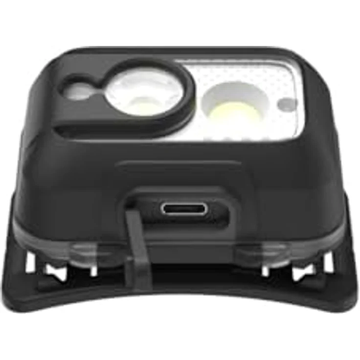 Hama LED-Stirnlampe "HL500-C", Akku-Kopflampe mit Gestensensor, 4 Licht-Modi, verstellbarer Neigungswinkel, USB-C Aufladung – Bild 4