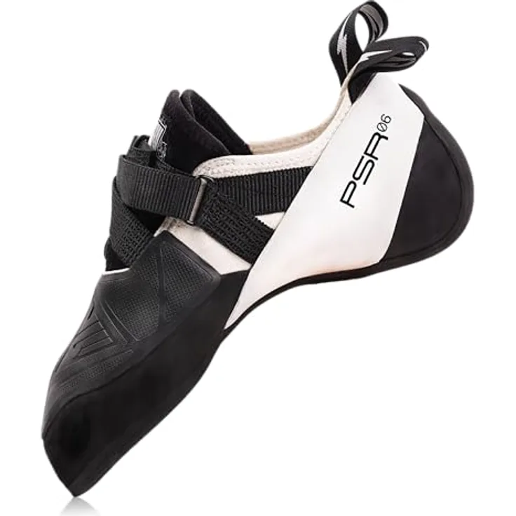 Evolv V6, Herren Kletterschuhe, vielseitige Boulderschuhe für Fortgeschrittene, Größe 42, Grau