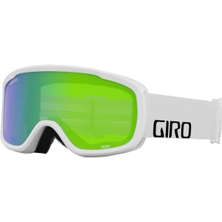 Giro Roam Skibrille, EXV Rahmen Design, zylindrische thermoformed Scheibe, loden green - 26% VLT - S2, yellow - 84% VLT - S0, OTG friendly, riesiges Sichtfeld