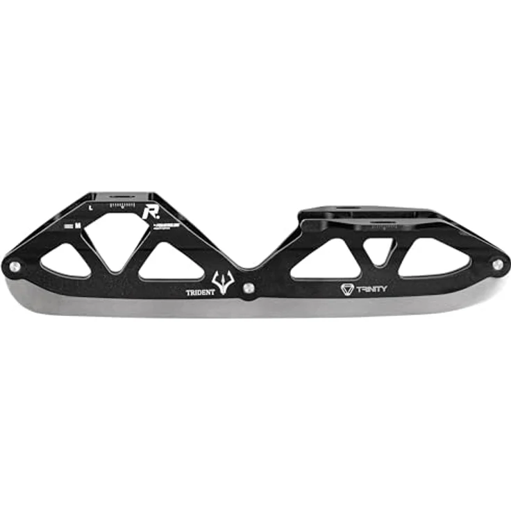 Powerslide Trident Ice Blade, Schlittschuhkufe für Inline Skates mit Trinity Montagesystem, Edelstahlklinge, vorab geschärft – Bild 3