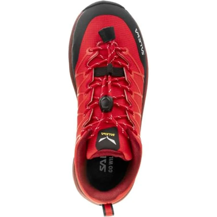 Salewa Wildfire 2 K, Outdoorschuh für Kinder mit Pomoca-Aussensohle, Farbe: 1507 Flame, Größe: 37 – Bild 4