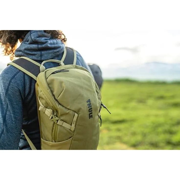 Thule AllTrail Wanderrucksack, 49 cm, grün, 100% Polyester, kompakte Maße 22 cm x 20 cm x 49 cm – Bild 4