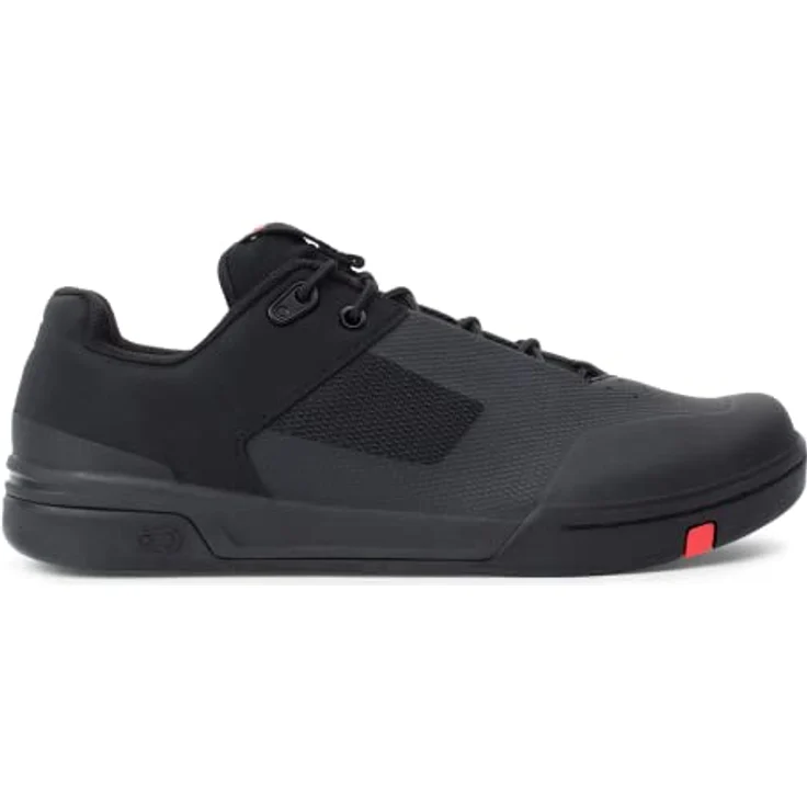 Crankbrothers Stamp Lace Schuhe, Wanderschuhe mit MC2 Gummimischung, Farbe schwarz/rot, Größe 46.5 (EU)/12.5 (US) – Bild 3