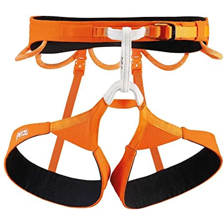 PETZL Hirundos Klettergurt, unisex, XS, orange, zertifiziert nach EN 12277 Typ C, Gewicht 270 g – Bild 2