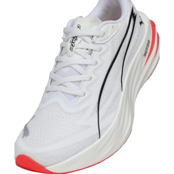 PUMA Deviate Pure Nitro Laufschuhe, neutrale Dämpfung mit NITROFOAM, Weiß, EU 40 für Frauen – Bild 10