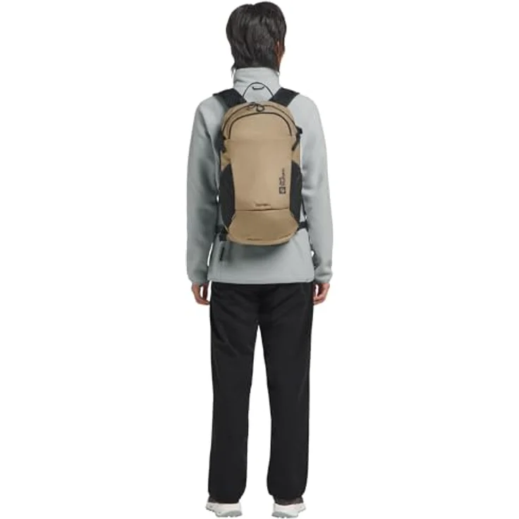 Jack Wolfskin Velocity 20 Wanderrucksack, 45 cm, braun, 100% Polyester, kompakte Maße 26 cm x 23 cm – Bild 7
