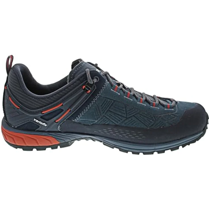 Meindl Top Trail GTX, Wanderschuhe mit GORE-TEX, wasserdicht und atmungsaktiv, petrol/rot, Größe 44.5 – Bild 3