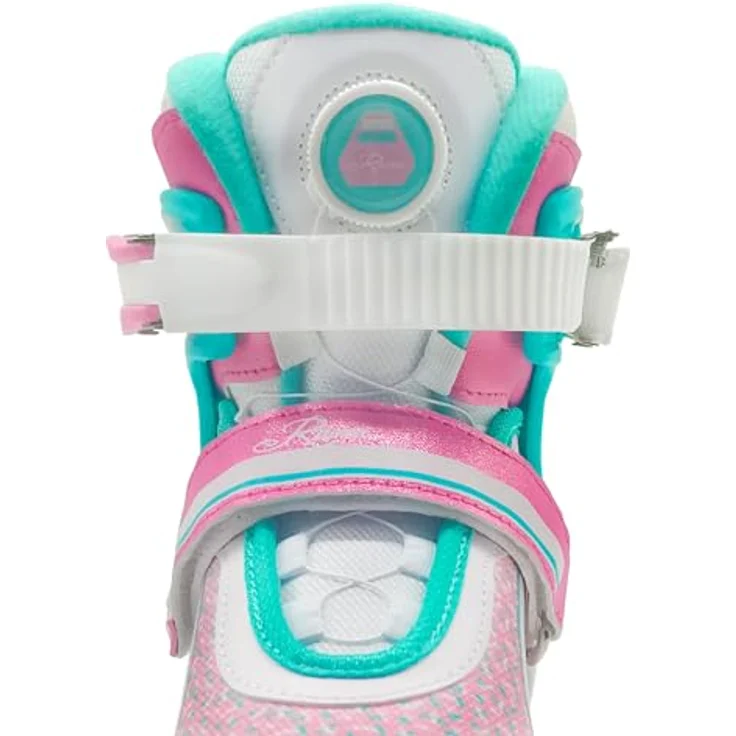RAVEN Lia Plus Mint, verstellbare Inline Skates für Kinder Mädchen, Größe 30-33 (18,5cm-20,5cm) mit Double-Shock-Absorbing-System und belüftetem Innenschuh – Bild 5