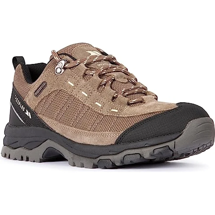 Trespass SCREE Damen Wanderschuh, wasserdicht und atmungsaktiv, Größe 39, Braun – Bild 1