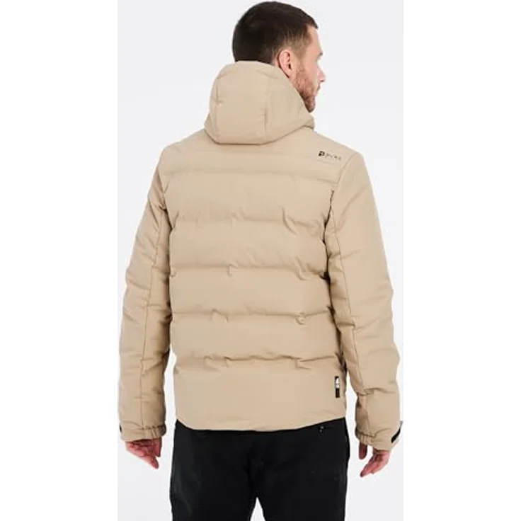 PROTEST PRTSUPERIOR24 Skijacke, wasserdicht 10.000 mm, atmungsaktiv 10.000 g/m²/24h, Slim Fit, BAMBOOBEIGE, Größe L – Bild 9