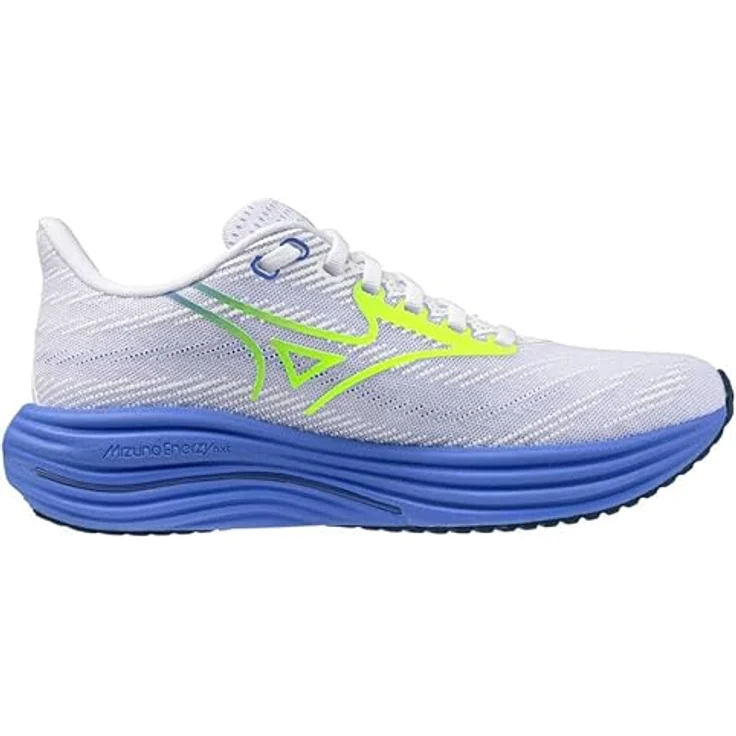 Mizuno WAVE RIDER 29 WOS Damen Laufschuh, Weiß, mit Mizuno ENERZY NXT & WAVE PLATE Technologie, Größe 40 – Bild 4