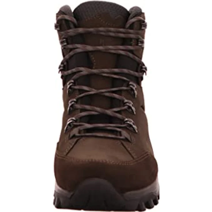 HANWAG Banks GTX, Herren Wanderschuhe aus Voll-Nubukleder, braun, Größe 44, GORE-TEX, Vibram® Sohle – Bild 5
