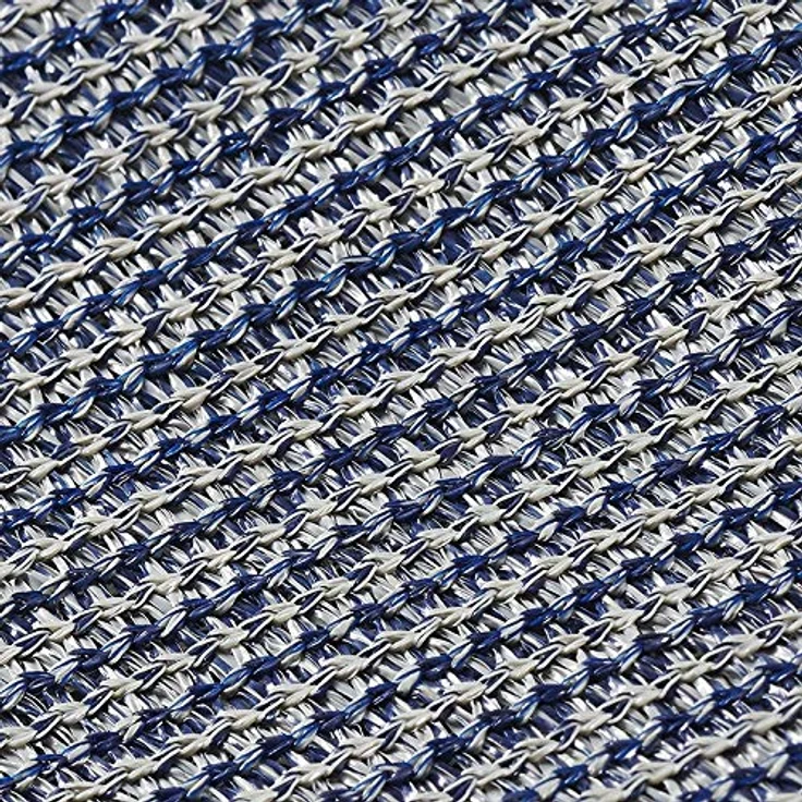 ProPlus Zeltteppich Grau Vorzeltteppich Metall Ösen Vorzeltboden (2,5 x 5 Meter) - UV-stabilisiert, langlebig, witterungsbeständig – Bild 4