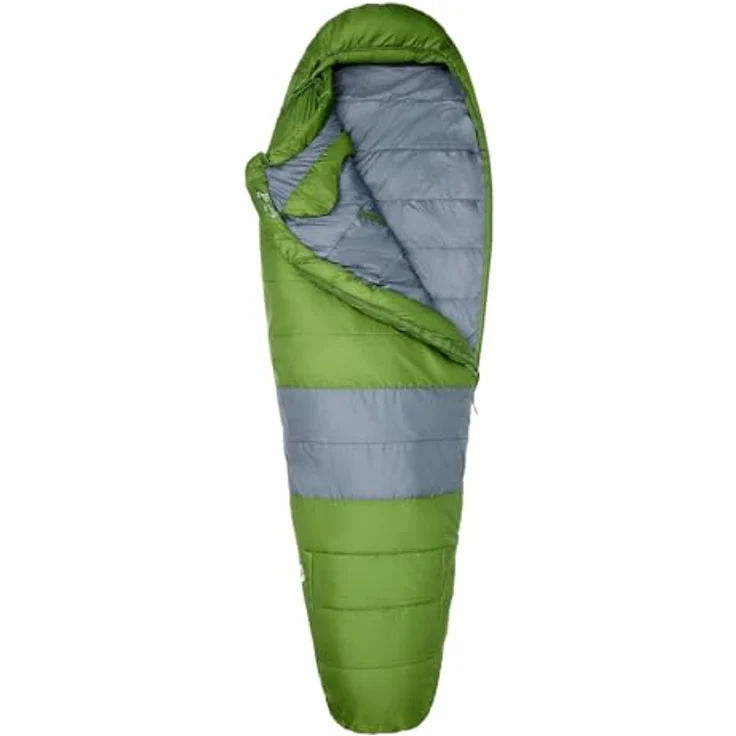 Marmot Trestles Elite Eco 30, Kunstfaserschlafsack mit hervorragender Isolierung, 198 cm, Foliage – Bild 2
