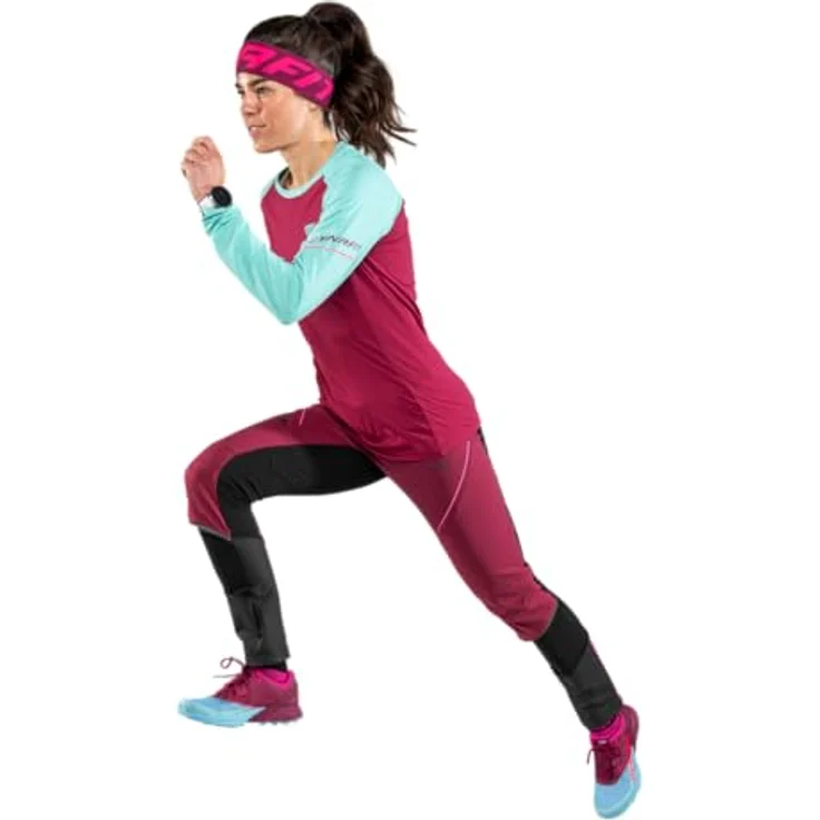 Dynafit Damen Alpine Traillaufschuhe, leichter Trail Running Schuh mit Vibram Megagrip, Beet Red Marine Blue, 37 EU – Bild 3
