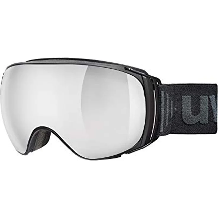 Uvex SMU sportiv FM Unisex Skibrille, weiße Sportbrille mit 100% UV-Schutz und beschlagfreier Fullmirror-Scheibe