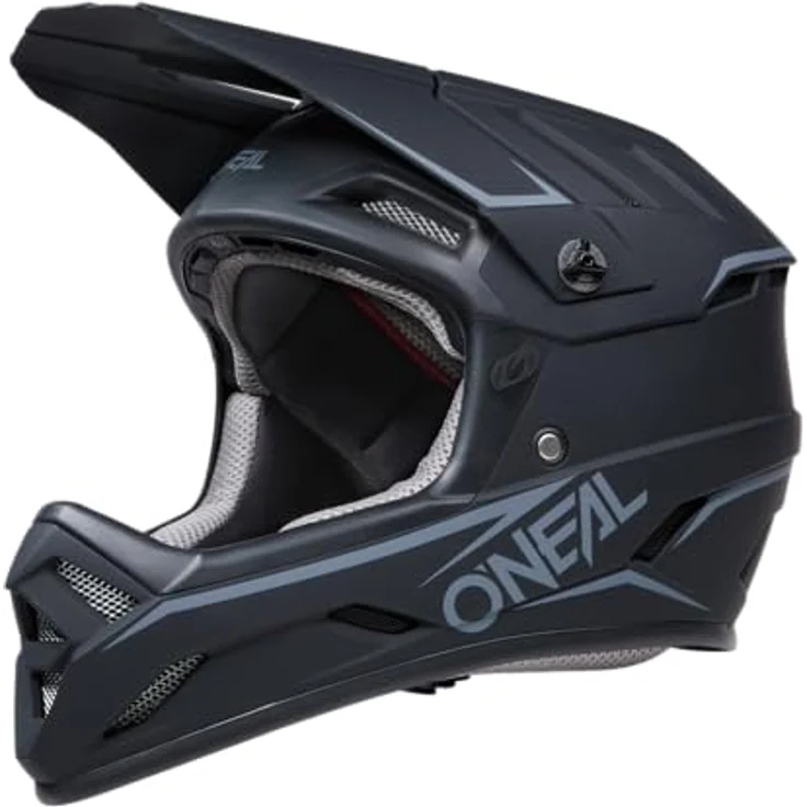 Oneal Backflip Solid - Fullface Helm - Schwarz 59 - 60 cm – Bild 2
