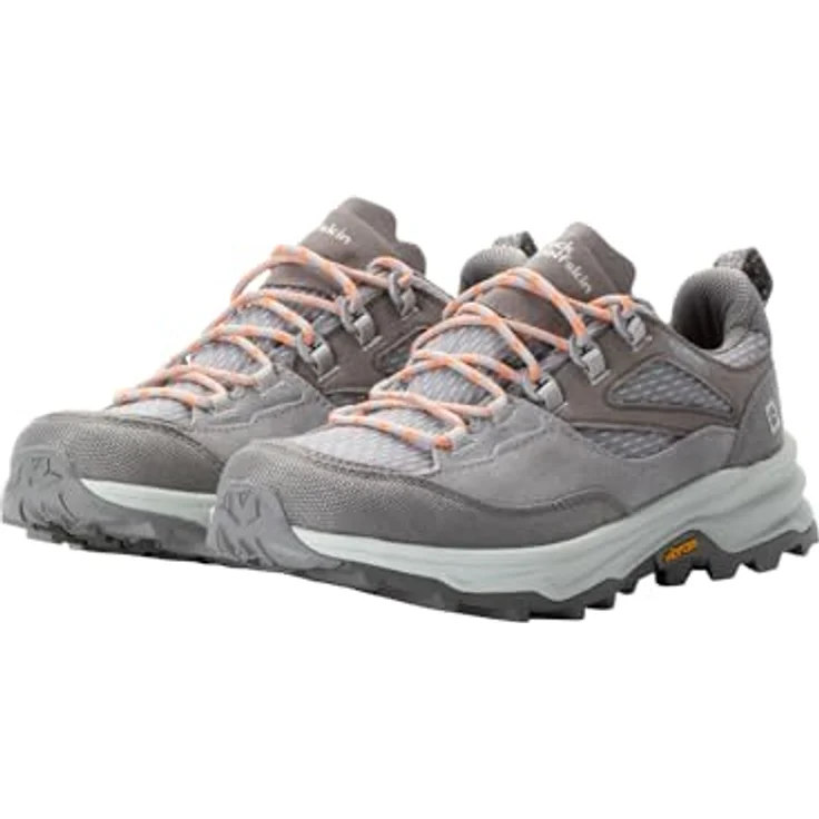 Jack Wolfskin CYROX TEXAPORE LOW W, Wanderschuh wasserdicht mit TEXAPORE-Membran und Vibram®-Sohle – Bild 2