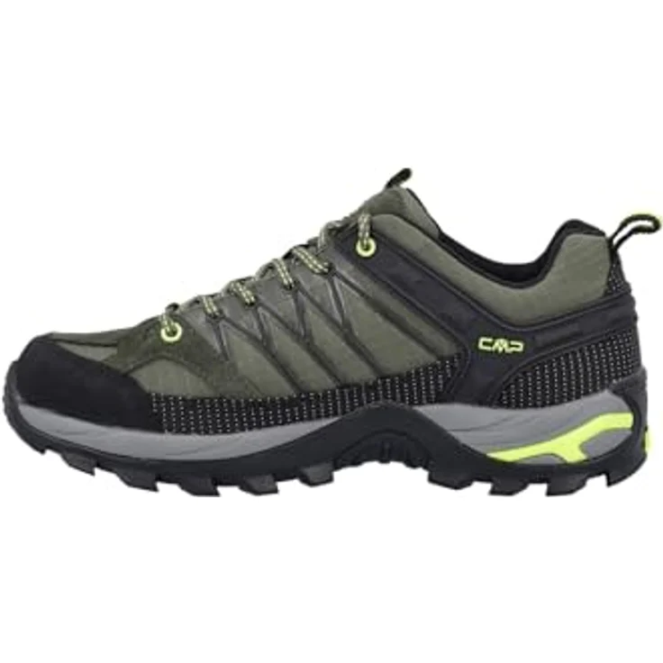 CMP Rigel Low Wanderschuh, wasserfester Bergschuh mit EVA-Zwischensohle und FullOn GRIP Sohle, schwarz – Bild 4