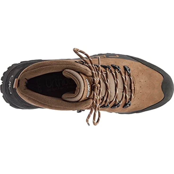CMP Campagnolo Dhenieb WP, Herren Wanderschuhe, hoch geschnitten, Nubuk- und Wildleder, braun, Größe 46 – Bild 6