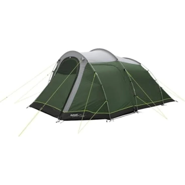 Outwell Earth 5 Plus, 5 Personen Tunnelzelt mit abgedunkeltem Innenzelt und wannenförmigem Zeltboden – Bild 1