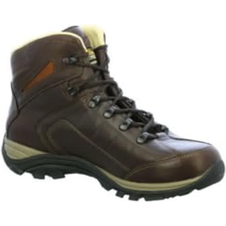 Meindl Tessin Identity, leichter Herren-Wanderschuh aus Anilinleder mit GORE-TEX® und Vibram® Sohle, dunkelbraun 47 – Bild 5