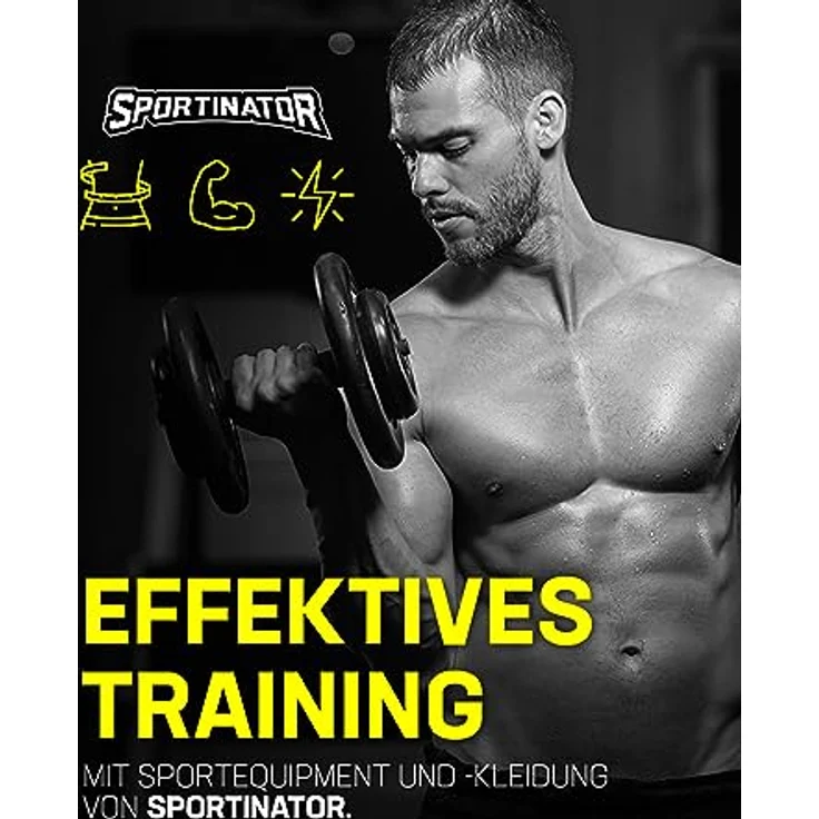 SPORTINATOR® Arm- & Bein-Gewichtsmanschetten, verstellbare Klettverschluss Knöchelgewichte, 2er Set (2 * 2 kg) für Damen und Herren, ideal für Gymnastik und Ausdauertraining – Bild 2