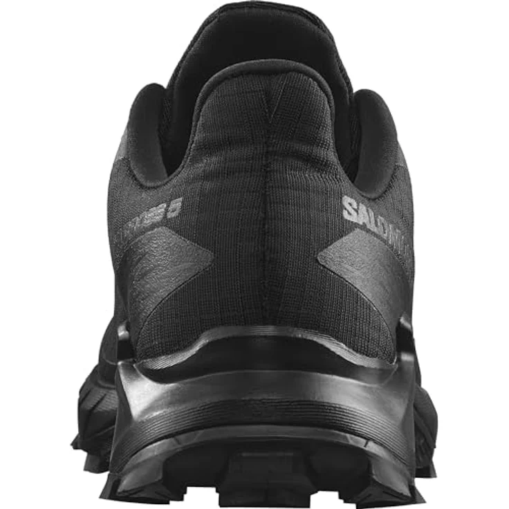 Salomon Alphacross 5 W Damen Wanderschuh, Schwarz, Größe 6, nahtloses Obermaterial, OrthoLite Einlegesohle, Contagrip Außensohle – Bild 4