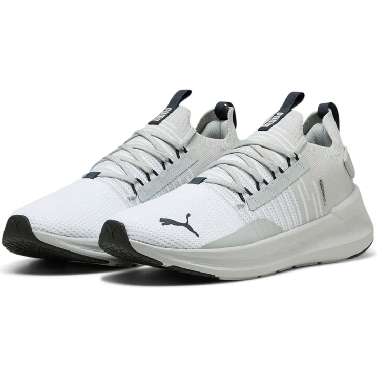 PUMA Softride Symmetry Fuzion Laufschuhe Unisex, Weiß, Größe 37 EU, reaktionsfähige Dämpfung und ganztägiger Komfort – Bild 1