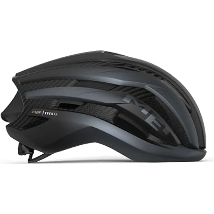 MET Trenta 3K Carbon MIPS Black/Matt S (52-56 cm) Fahrradhelm, fortschrittlicher Rennradhelm mit 3K-Carbon-Technologie – Bild 3