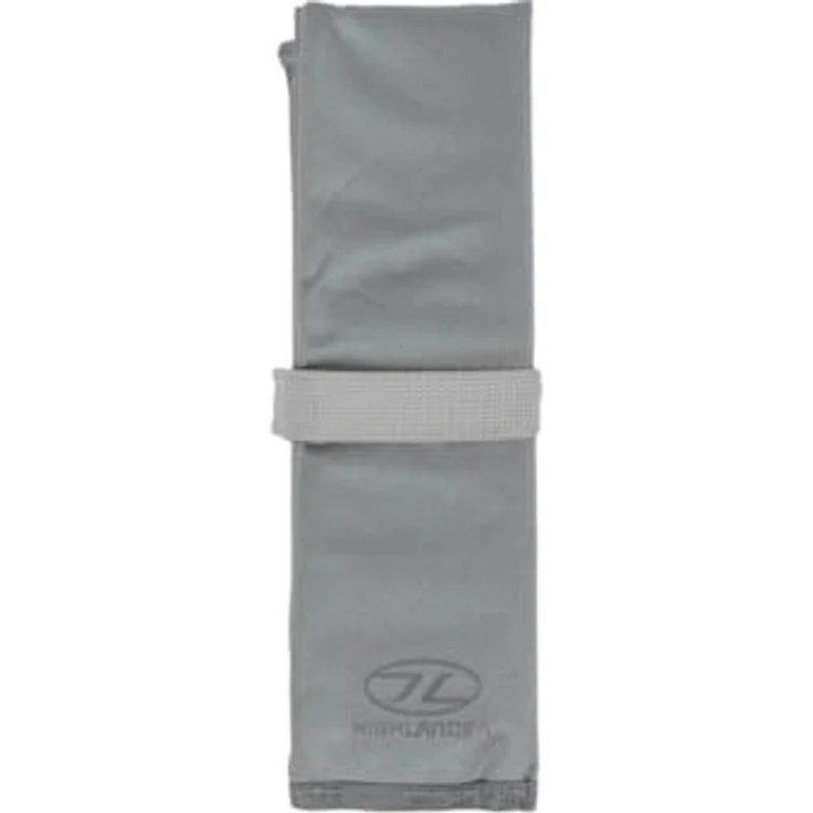 Highlander Folding Sit Mat, Faltbare Sitzmatte aus 100% Polyester mit EPE Schaumstoff-Füllung, Grau, One Size – Bild 2