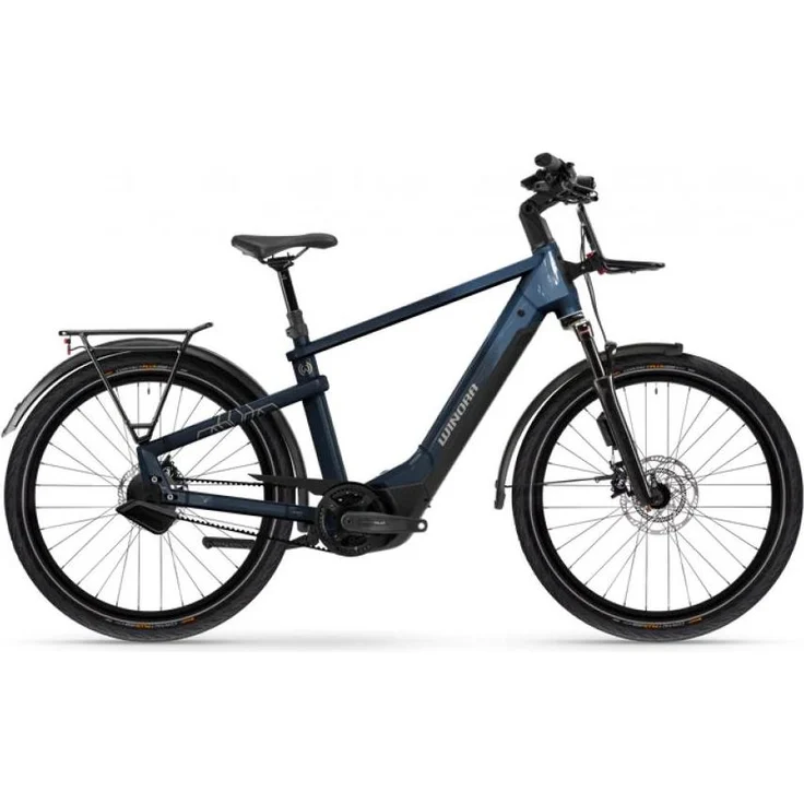 Winora YAKUN ENV ABS HIGH i800Wh, E-City Bike mit Bosch E-Bike ABS, gefederter Gabel und ergonomischer Sitzposition