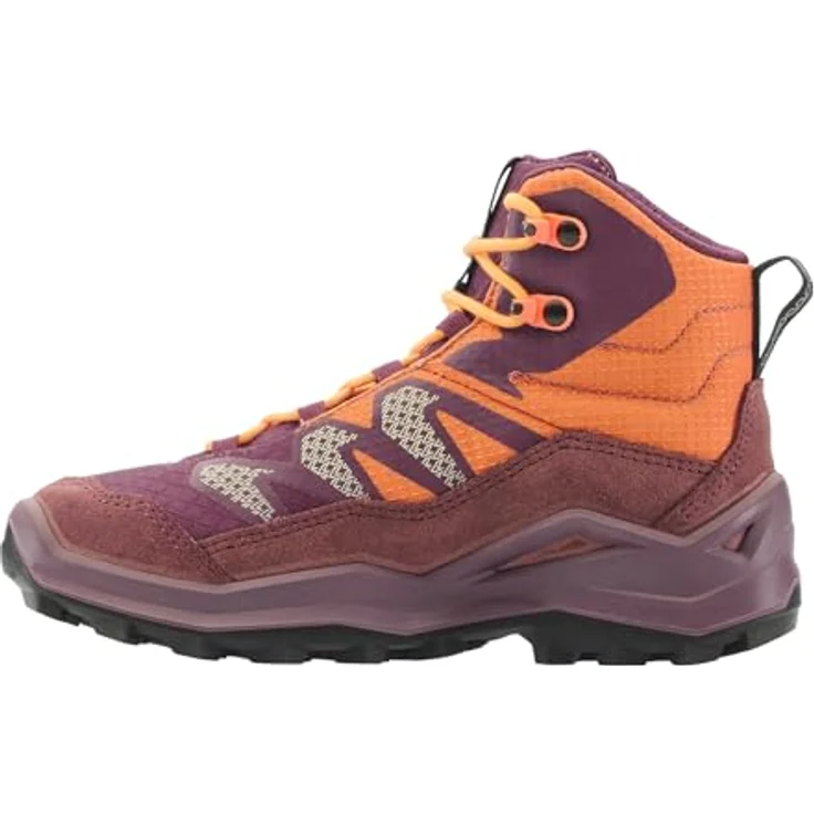 Lowa Maddox Pro GTX Mid JR, Kinder Wanderschuh in Rosa mit wasserdichter GORE-TEX Membran und hohem Tragekomfort, Größe 32 – Bild 2