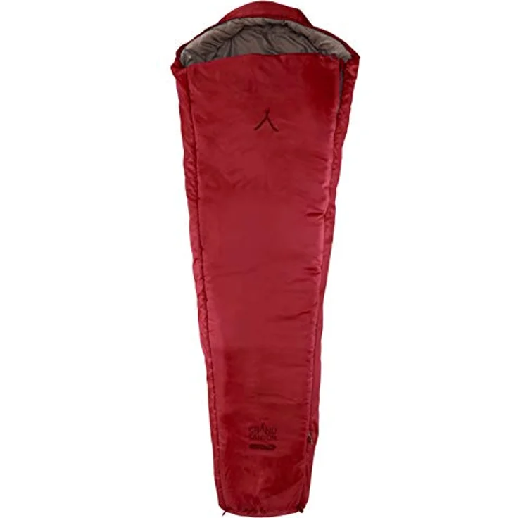 Grand Canyon Fairbanks 205 Schlafsack, red Dahlia, one Size - Mumienschlafsack, ergonomische Kapuze, wärmekragen, geringes Gewicht, ripstop-außenmaterial – Bild 3