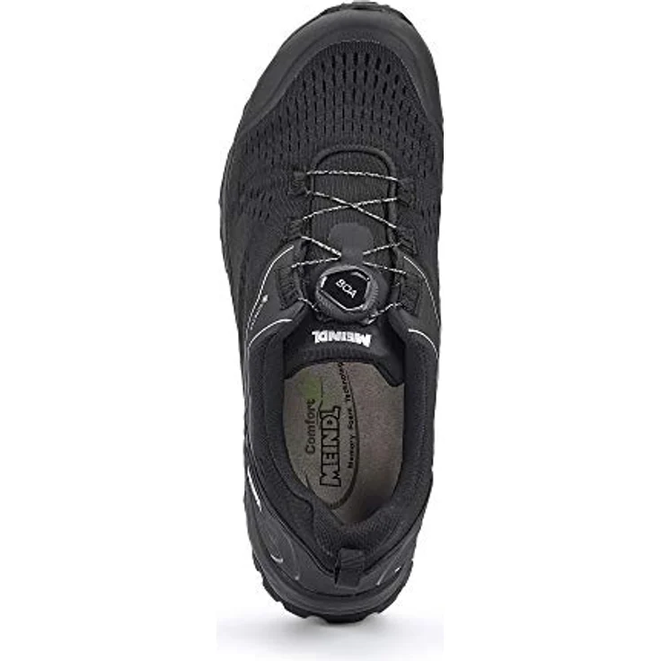 Meindl Abano GTX Wanderschuhe, Herren, wasserdicht und atmungsaktiv, Schwarz, Größe 45 – Bild 2