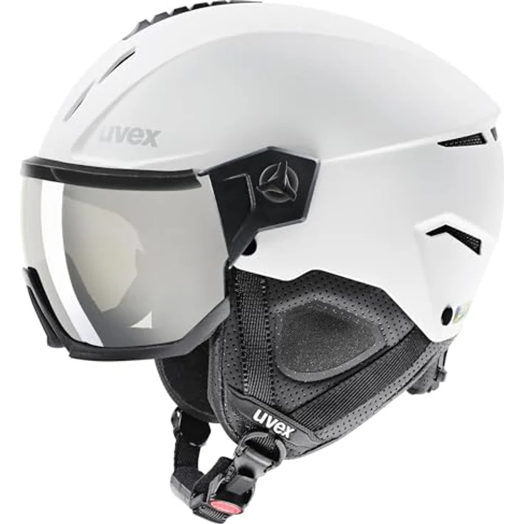 Uvex Sports Instinct Visor Skihelm, 53-56 cm, S, mit integriertem Visier für Sicherheit und Komfort – Bild 1