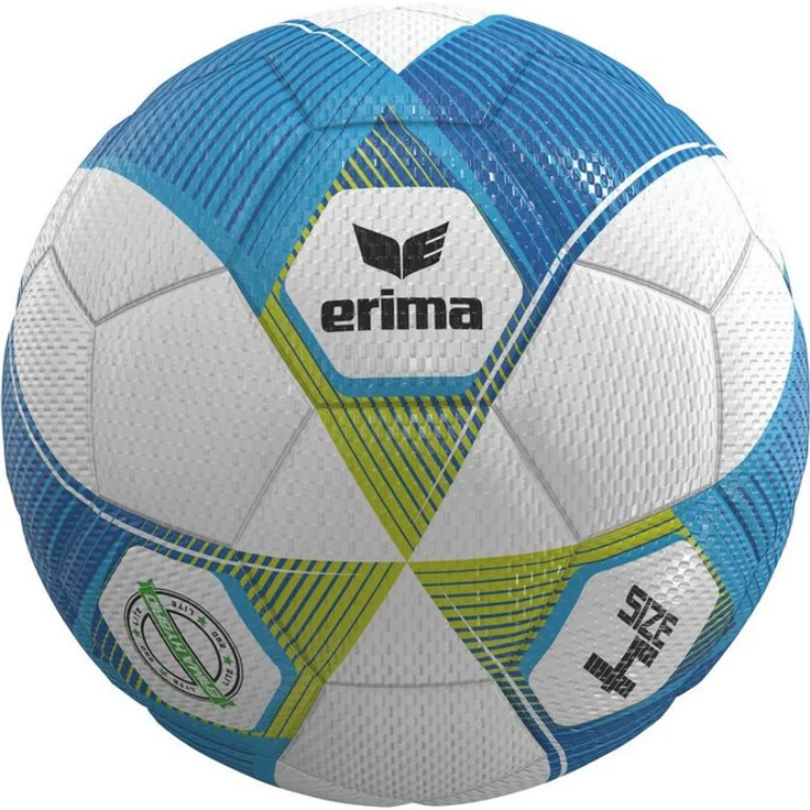Erima Fußball ERIMA HYBRID Lite 290, langlebiger Kinderfußball aus PU mit 3D-Struktur und robuster Hybrid-Technologie