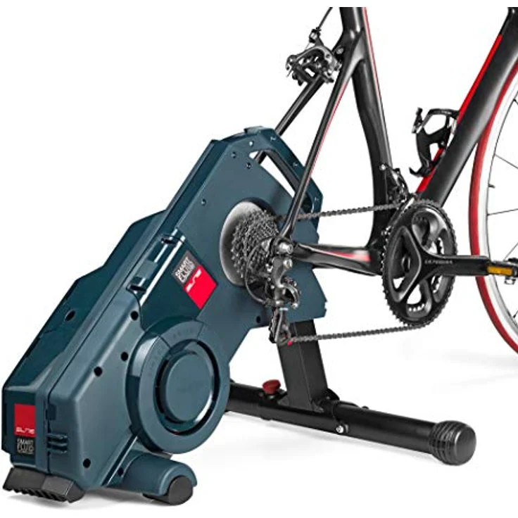 Elite Cycling Turno Fahrradtrainer, Ergometer mit Fluid-Widerstand, leise, faltbar, kompatibel mit ANt+ und Bluetooth Smart – Bild 2