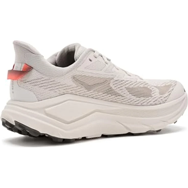 Hoka One One W Challenger 8, Trailrunningschuhe für Normalpronierer, atmungsaktiv, Stucco/Asphalt Grey, Größe 42 2/3 – Bild 4