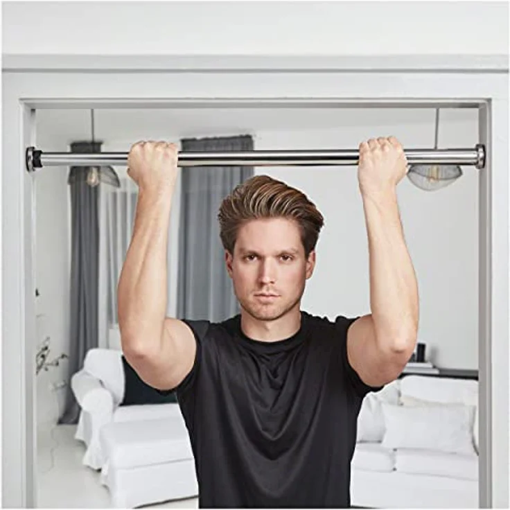 Sport-Tec Türreck Reckstange Klimmzug Klimmzugstange Bauchtrainer Türstange Turnstange – Bild 3