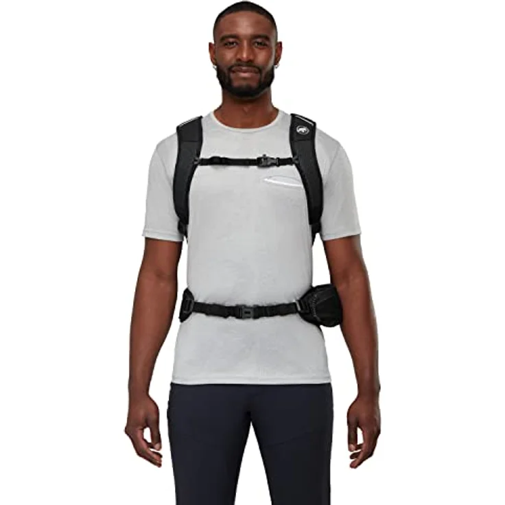 Mammut Lithium 25, Outdoor Rucksack für Damen und Herren, 25l, atmungsaktiv mit Brustgurt und Rückenbelüftung, Black (Schwarz) – Bild 5