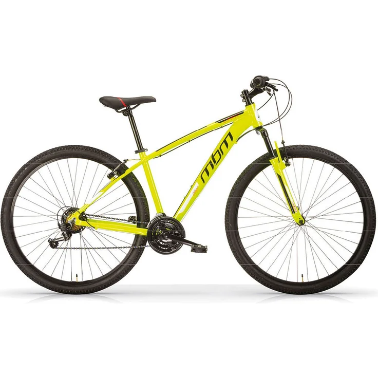 MBM Mountainbike DART, 29 Zoll Aluminiumrahmen mit 18-Gang Shimano Kettenschaltung und Federgabel