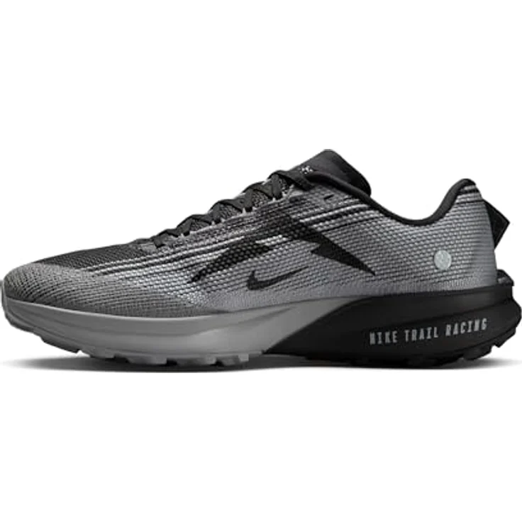 Nike ReactX Terra Kiger 10, Laufschuh für Herren mit Gummilaufsohle und hervorragender Traktion, Schwarz/Weiß/Grau, EU 45 – Bild 9