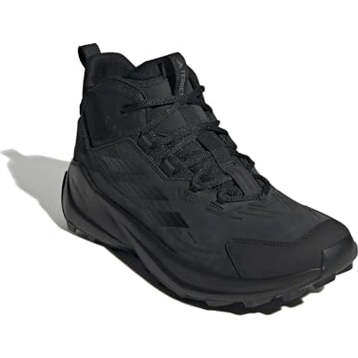 adidas TERREX TERREX TRAILMAKER 2.0 LEATHER Wanderschuh aus Leder, halbhoch, mit Continental™ Gummi Außensohle für optimalen Grip und recycelten Materialien – Bild 3