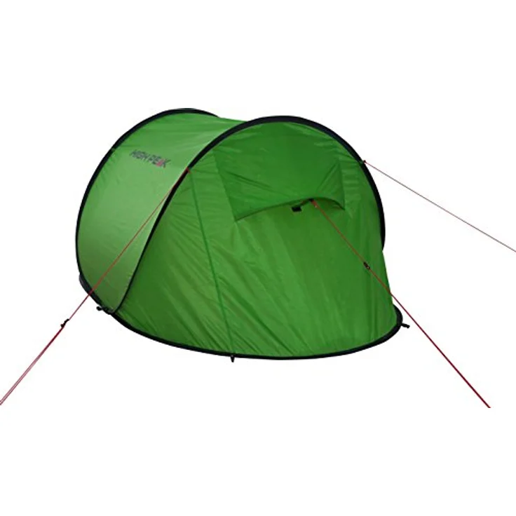 High Peak Vision 2 Wurfzelt, Pop Up Zelt für 2 Personen, freistehend, super leicht, 2000 mm wasserdicht, Ventilationssystem, Moskitoschutz – Bild 5