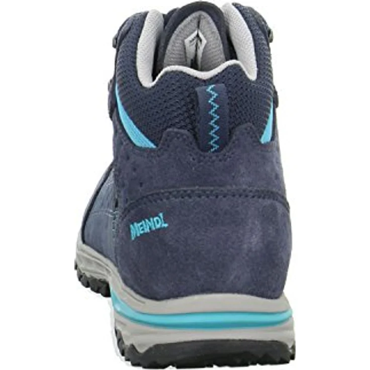 Meindl Damen Wanderschuhe, Outdoorschuhe aus hochwertigem Leder, Größe 41.5, blau – Bild 5