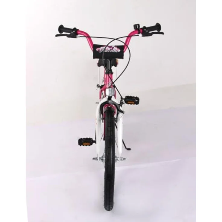 T&Y Trade PASSIO Kinderfahrrad 20 Zoll, Mädchen City Fahrrad in Pink, 1 Gang, mit Gepäckträger, Seitenständer und Schutzblechen – Bild 2